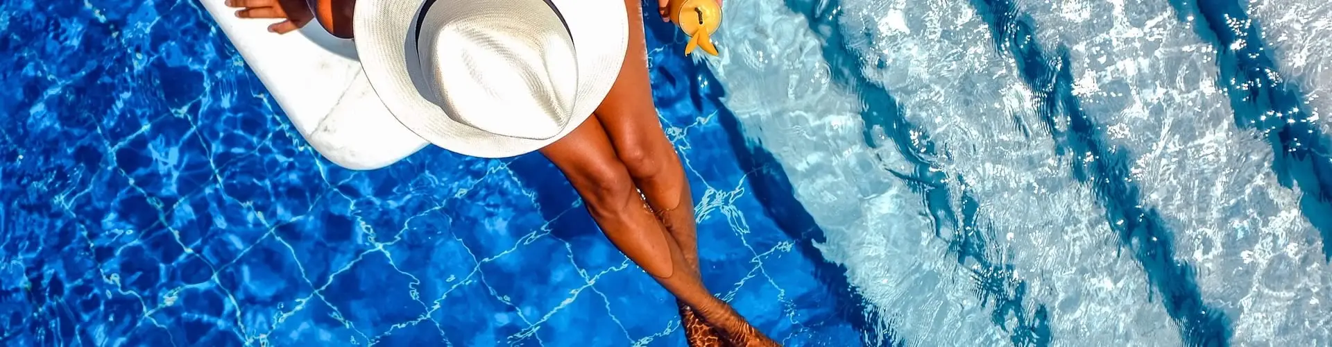 Piscina limpa e cristalina em Recife